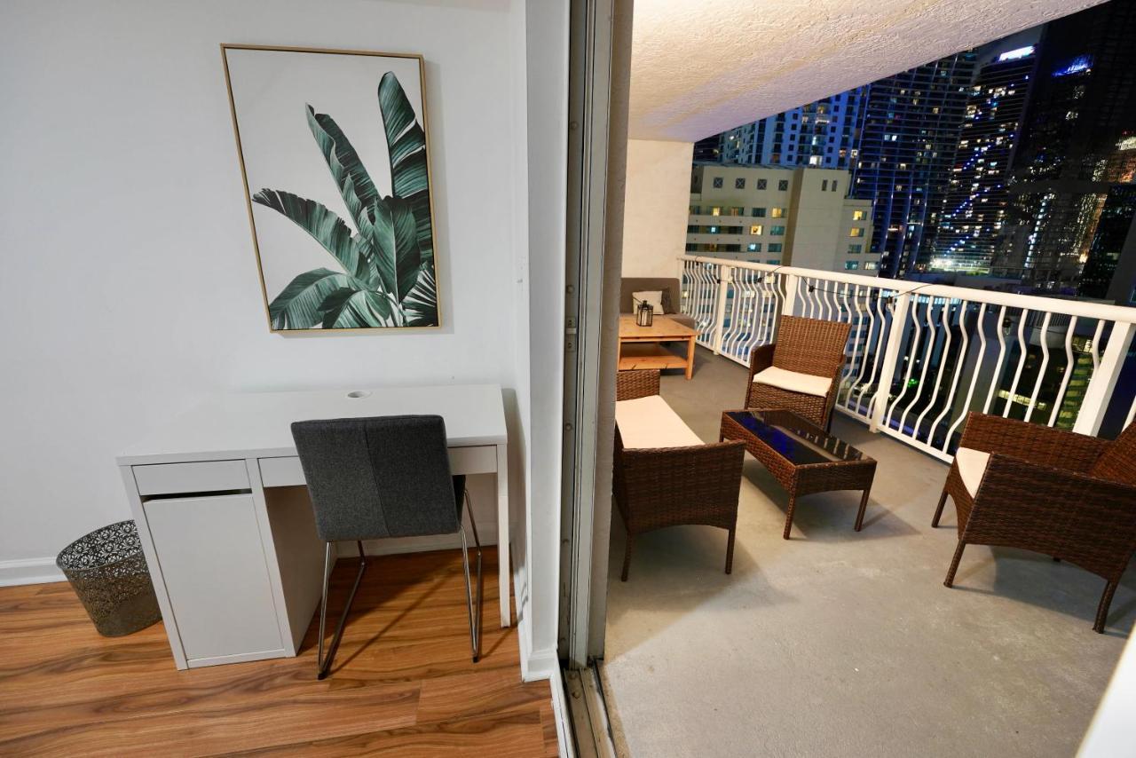 City & Sea View+Free Parking Modern Condo Маями Екстериор снимка
